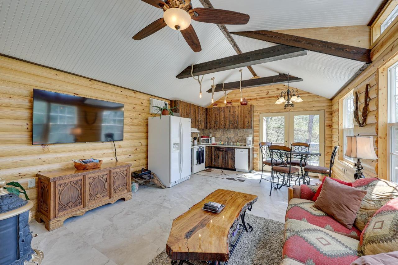 Cliffside Eureka Springs Cabin With Beaver Lake View エクステリア 写真