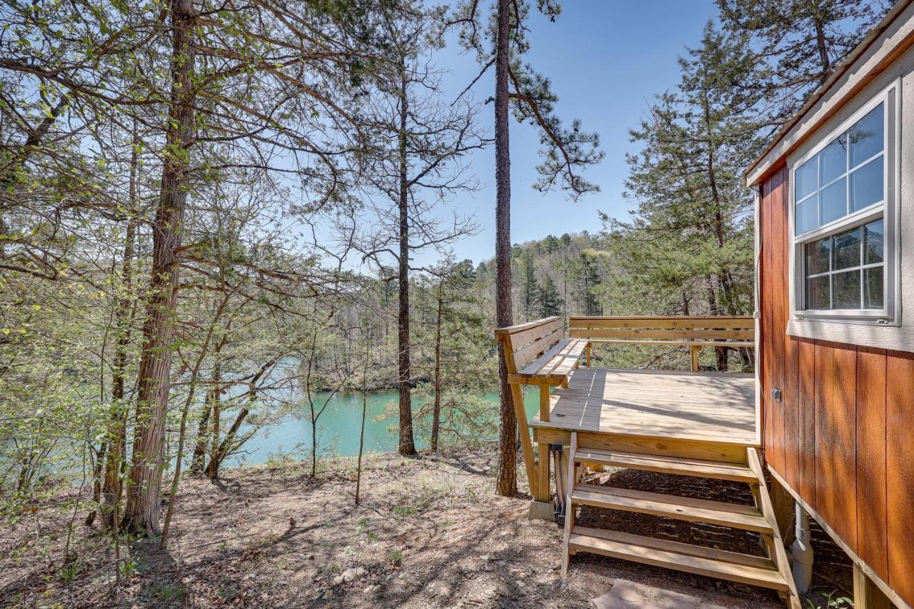 Cliffside Eureka Springs Cabin With Beaver Lake View エクステリア 写真